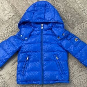 Moncler Vibrant Blue Puffer Jacket